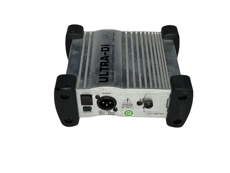 Behringer Ultra DI 100 Professional Battery Phantom Powered DI BOX